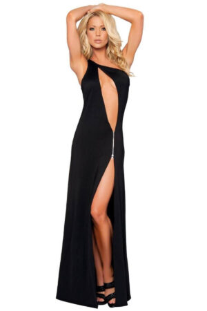 Deluxerie Lange Erotisches Kleid Merah