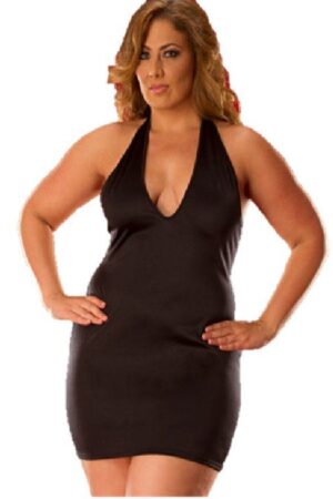 Deluxerie Mini Kleid Fuer Grosse Groessen Orrla 2