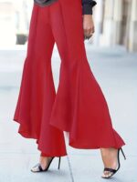 Deluxerie Jeans mit weitem Bein MF-Clairita