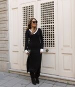 Deluxerie Kleid MF-Rosematy