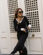 Deluxerie Kleid MF-Rosematy