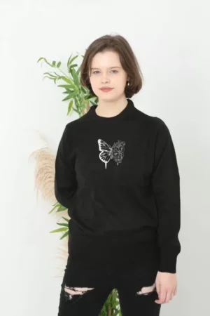 Deluxerie Gestrickter Pullover MF-Fericka