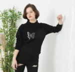 Deluxerie Gestrickter Pullover MF-Fericka