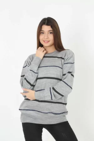 Deluxerie Gestrickter Pullover MF-Grishilde