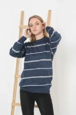 Deluxerie Gestrickter Pullover MF-Hadassah