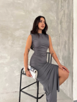 Deluxerie Kleid MF-Ivoreen