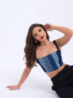 Deluxerie Top Crop MF-Catline