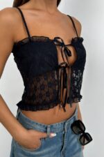 Deluxerie Top Crop MF-Latecia