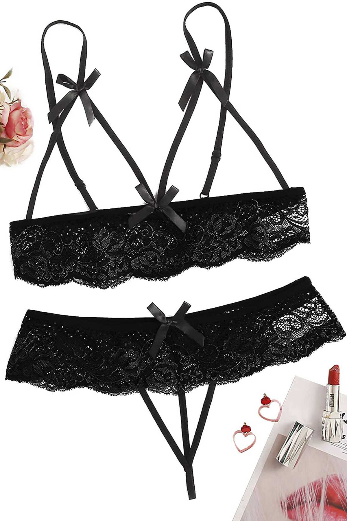 Deluxerie Erotisches BH-Set Bionda Deluxerie Erotisches BH-Set Bionda