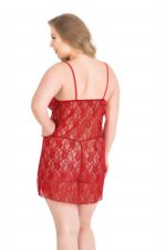 Deluxerie Babydoll-Set für Große Größen Paulina